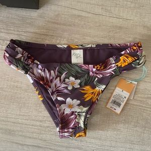 NEW Kona Sol Floral Swim Bottoms